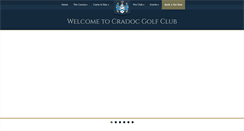 Desktop Screenshot of cradoc.co.uk